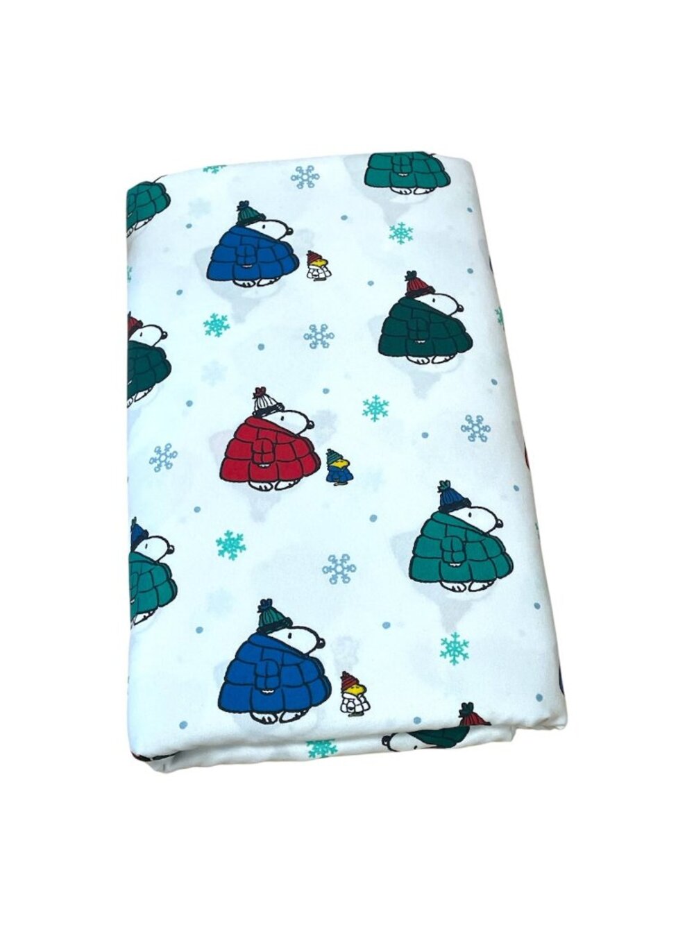 Peanuts Snoopy Queen Flat Sheet By Berkshire Holiday Christmas Igloo Winter
